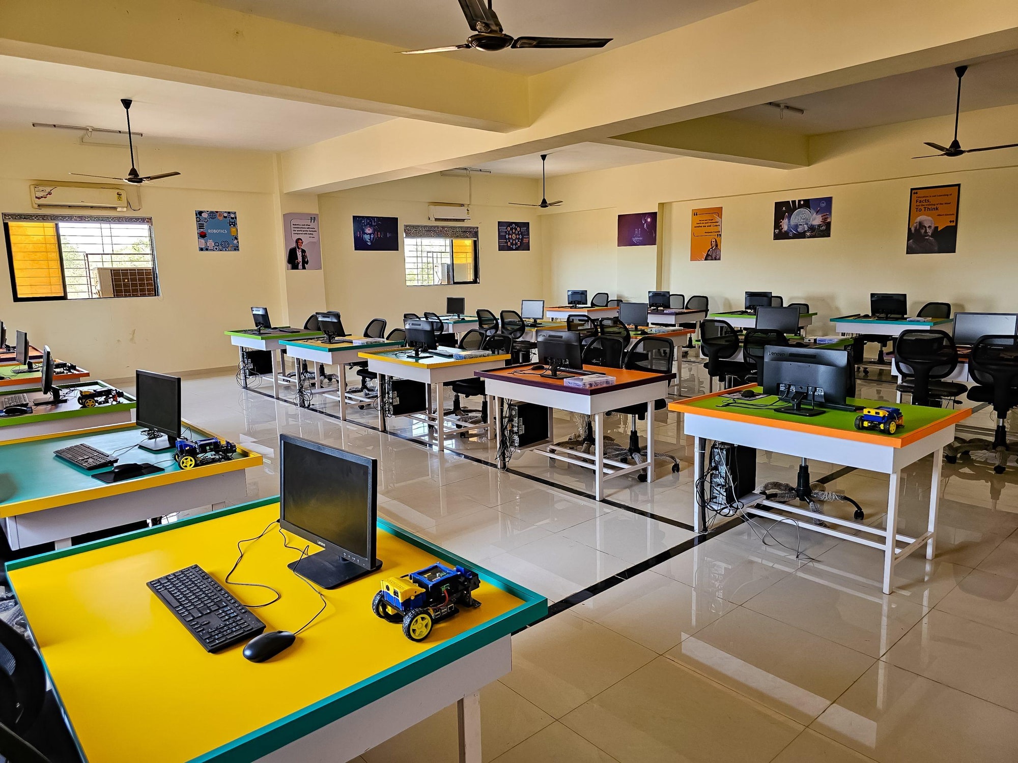 Dedicated Research and
Innovation Spaces